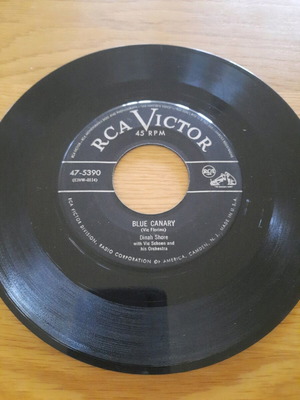 Dinah Shore Blue Canary used, jazz