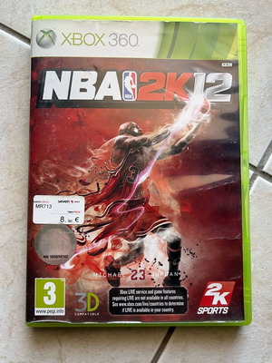 NBA 2K12 Xbox 360 Michael Jordan Edition new with manual