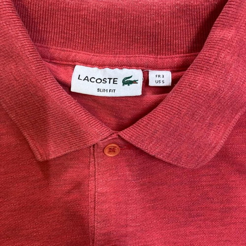 Lacoste Polo shirt red size S