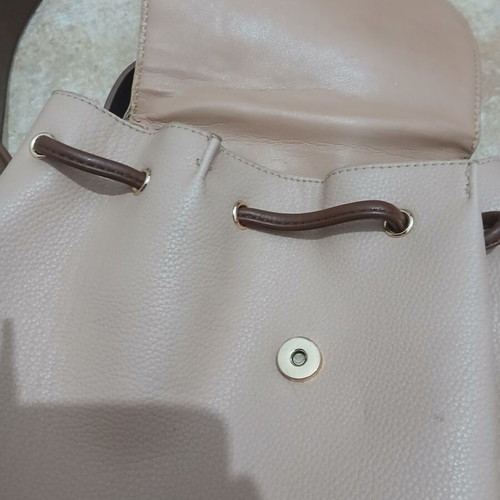 Axel women's shoulder bag pink beige