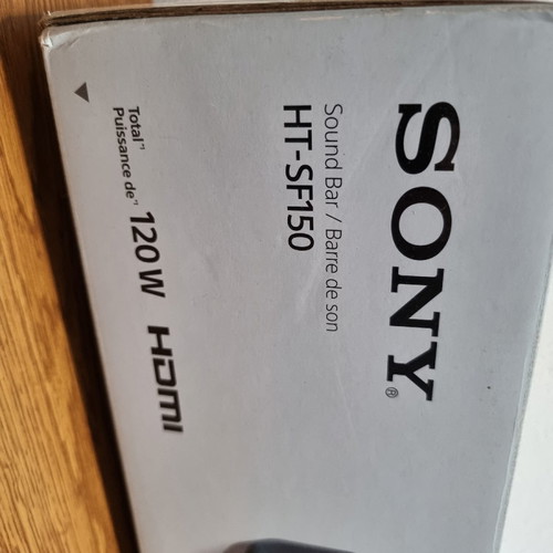 Sony sound bar used