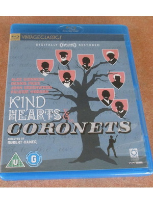 Kind Hearts and Coronets Blu-ray σαν καινούργιο, StudioCanal region B