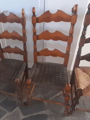 Kitchen chairs used, pack of 4