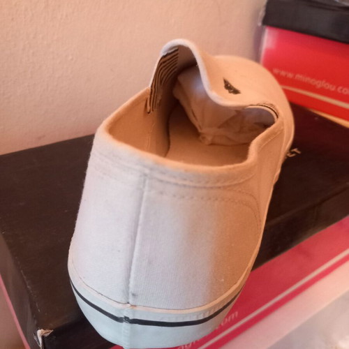 Master canvas shoes size 46, white
