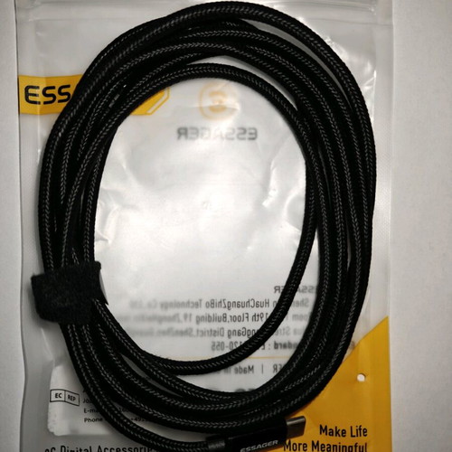 Essager USB Type-C Cable 100W 2m with Screen new