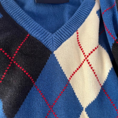Mc Gregor sweater used, 100% cotton, multicolor, size L