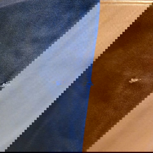 Attrattivo καλοκαιρινό παντελόνι σαν καινούργιο, μπλε, μέγεθος L-XL με ελάττωμα