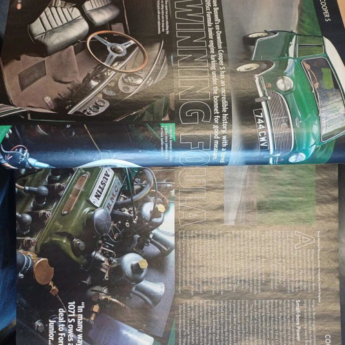 Mini Magazines collection for Mini Cooper enthusiasts