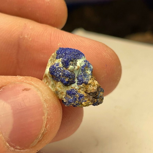 Achourite gypsum limonite new, beautiful piece from Lavrio