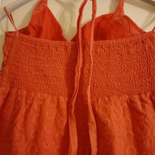 Paranoia short dress coral color like new, size M