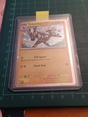 Zebstrika κάρτα Pokémon SVP 201 καινούργιο