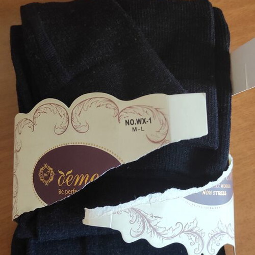 Tights new, thick fabric, black, size M/L
