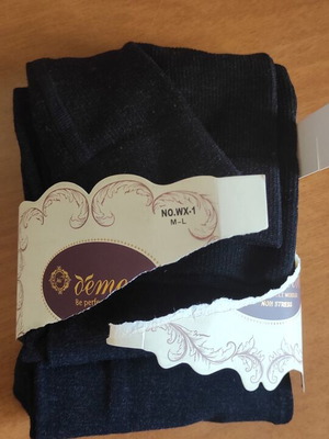 Tights new, thick fabric, black, size M/L