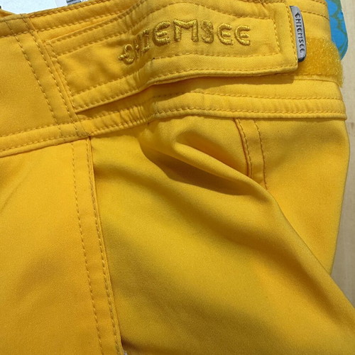 Chiemsee men's kite swimwear new, blue and yellow, size S
