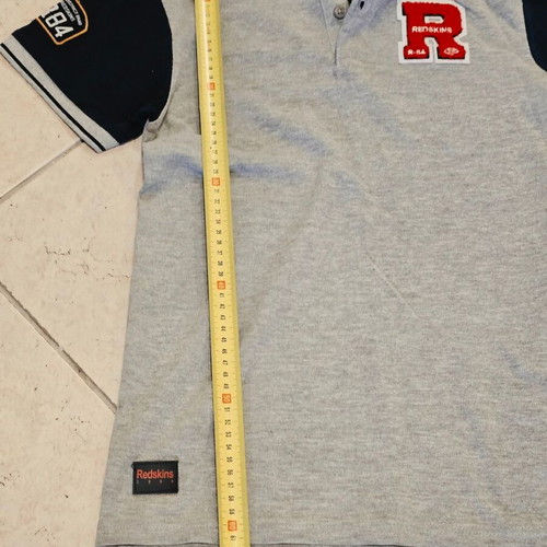 Redskins Kids T-shirt new, sizes 13-14 years, white and grey