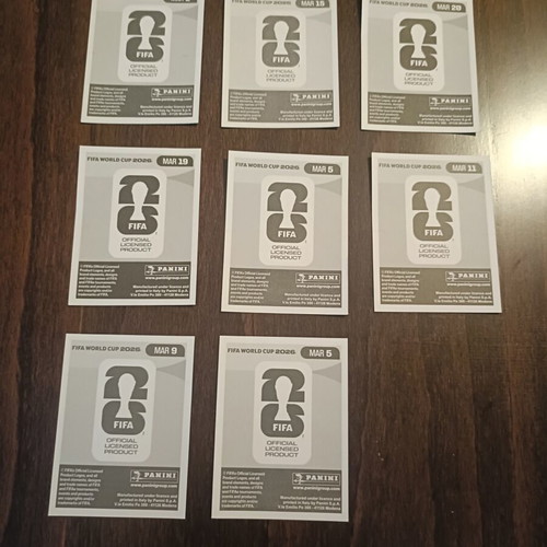Panini stickers Morocco new, all together