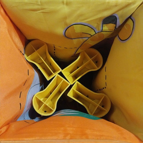 Baby playpen like new, foldable with case