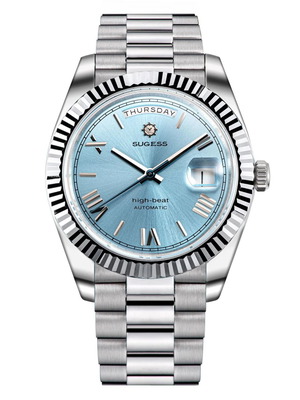 Sugess Hi-Beat Automatic Day Date Watch like new