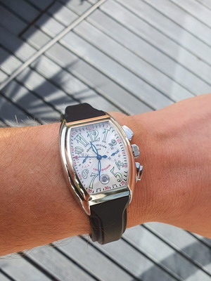 Franck Muller Conquistador ανδρικός χρονογράφος μεταχειρισμένος
