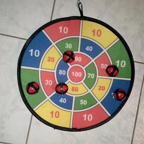Children's dartboard game with Χριτς Χρατς 37 cm used