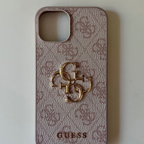 Guess iPhone 14 case, pink