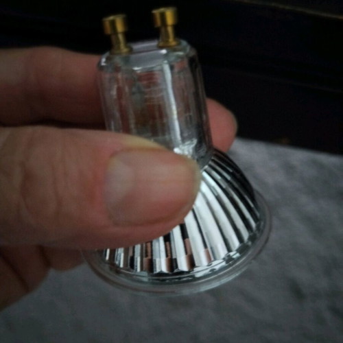 Light bulbs for spotlights new, pack of 4 with thick pins