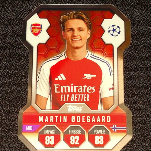 Martin Odegaard SH2 Topps Match Attax Champions League 2024 - 2025 Shield like new