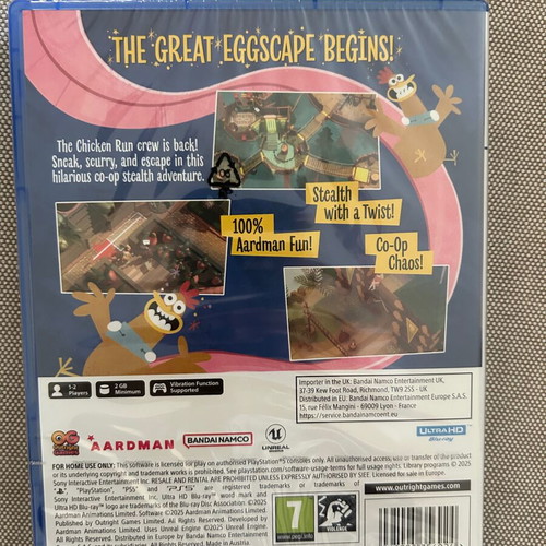 Chicken Run Eggstraction PS5 game
