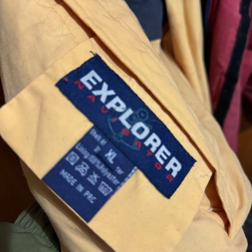 Reversible jacket used, red, size XL