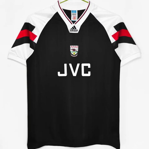 Arsenal retro JVC football jersey Adidas, size Large