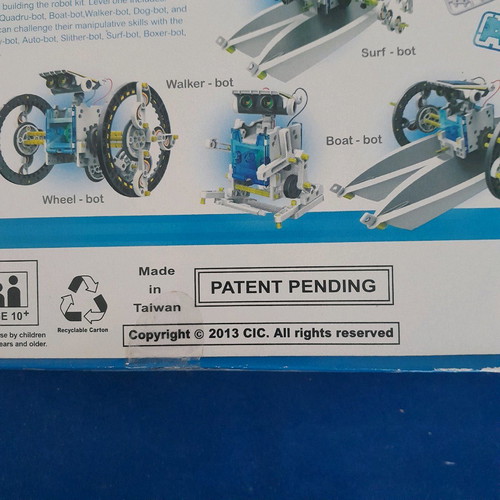 Educational solar robot new assembly kit