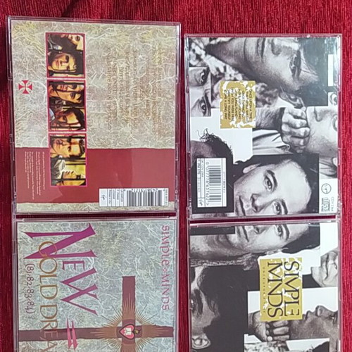 Simple Minds 4 CD set like new, rock genre