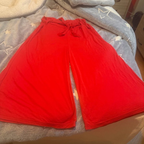 Summer Capri Pants like new, orange, size XL