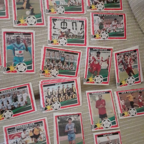 Goal And Phase stickers used, 60 different from the series
