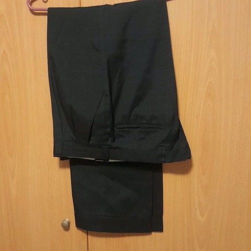 Rossi men's summer suit used dark blue XXL