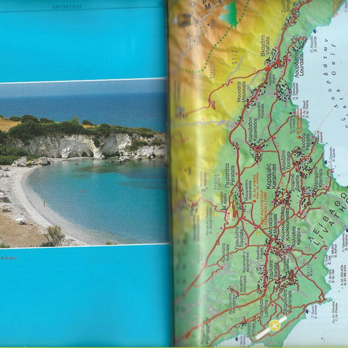 Tourist Guide Book Kefalonia & Ithaki used
