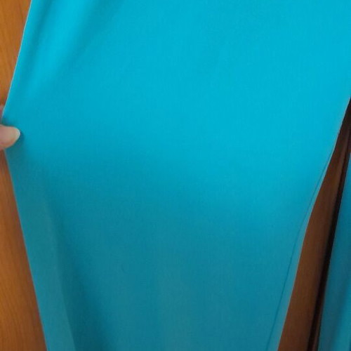 Garanties one-piece jumpsuit new, turquoise with lace back