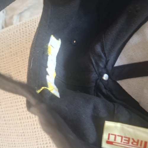 Pirelli Racing Driver Cap Large, like new, black and yellow