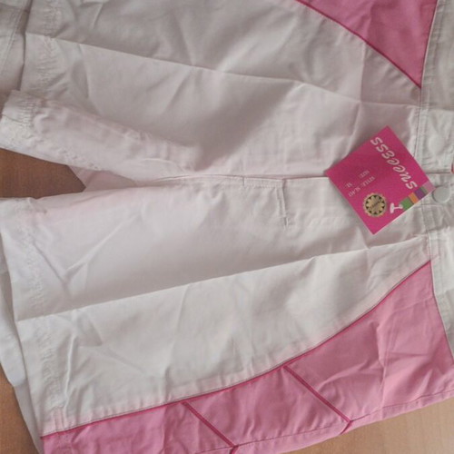 Swimsuit XL new, pink and white