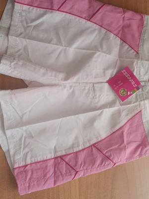 Swimsuit XL new, pink and white