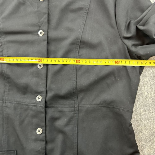 Dickies medical nurse blouse Large black like new with pockets