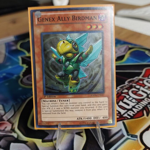 Genex Ally Birdman 1st Edition Yu-Gi-Oh! card