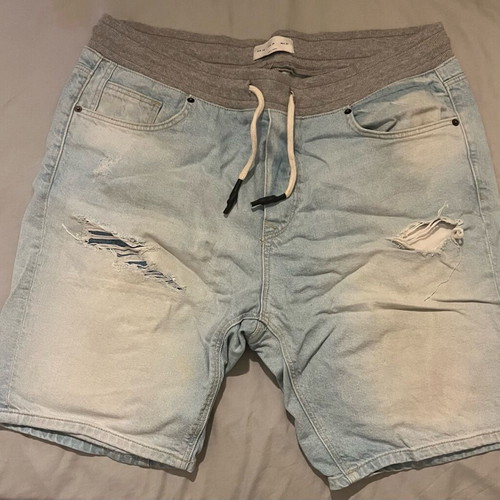 Zara denim shorts used, size 46