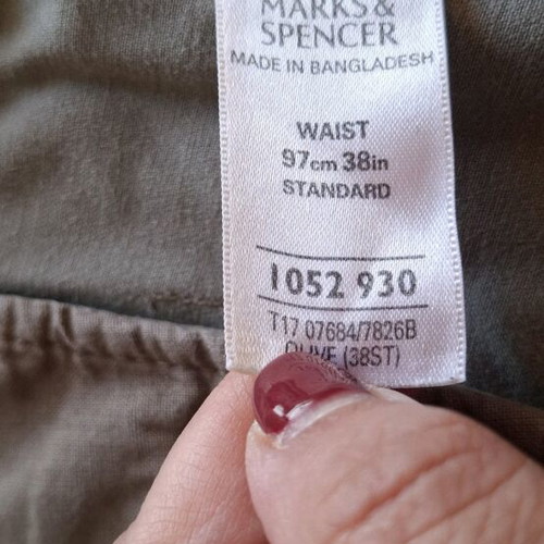 Marks & Spencer men's bermuda shorts like new, khaki