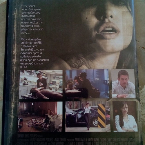 DVD Taking Lives new, thriller with subtitles