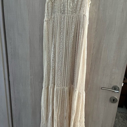 Lace dress beige and gold medium Maki Philosophy like new