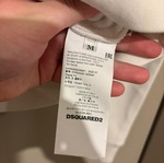 Dsquared2 iconic unisex sweatshirt like new, white, size M