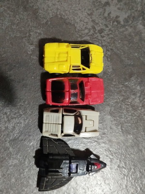 Mini Transformers G1 μεταχειρισμένα, 1980s, με φθορές στο αεροπλάνο