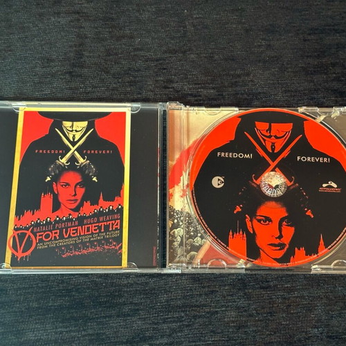 V For Vendetta CD Like New with Music by Dario Marianelli