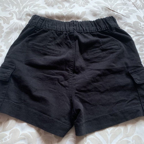 Shorts with side pockets like new, size S 36 8, black